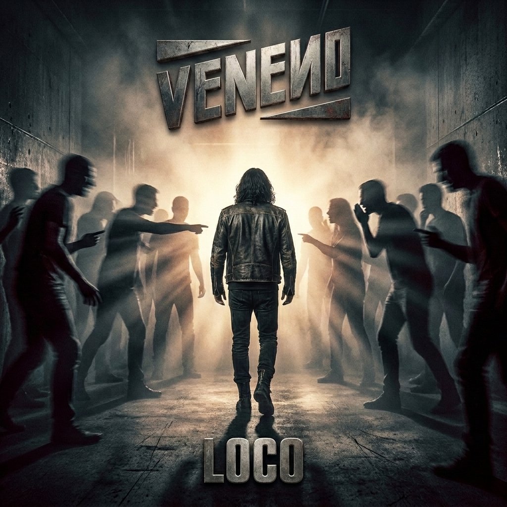 Portada del single LOCO — VENENO