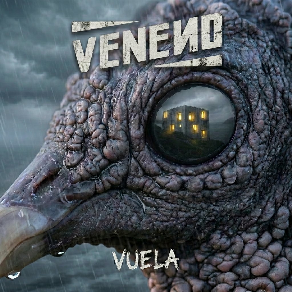 Portada del single VUELA — VENENO